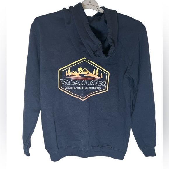 Dark Blue “Carhartt” Pullover Hoodie with Relaxed Fit, Like New, Sz M - Picture 3 of 5